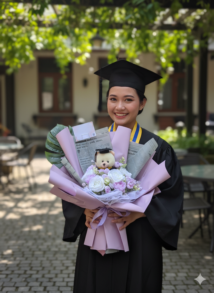 graduation bouquet