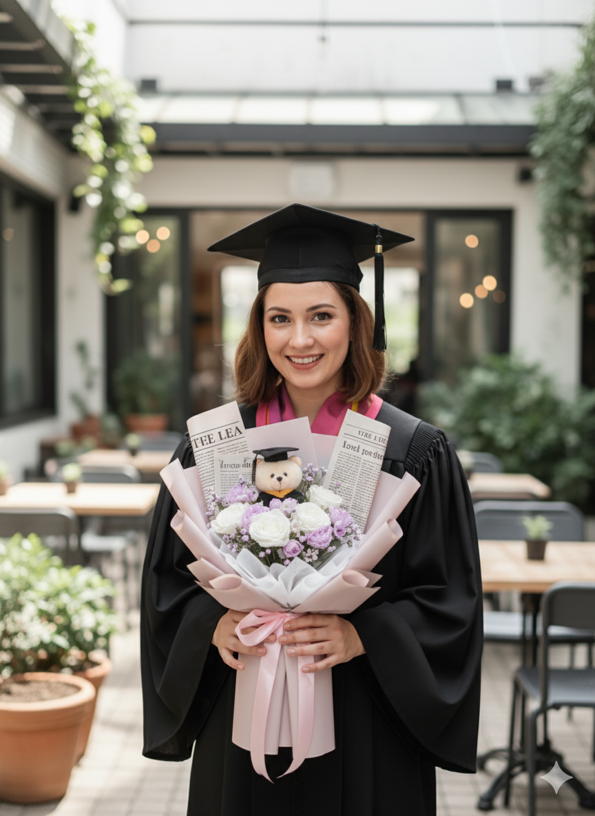 graduation bouquet